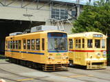 7022号と6086号の並び